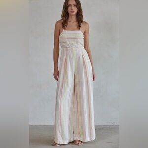 New With Tags -By Together Multicolor Jumpsuit